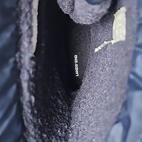Lands' End Snowflake Insulated Winter Boots Thermolite Water Resistant Blue 6 - Picture 15 of 16
